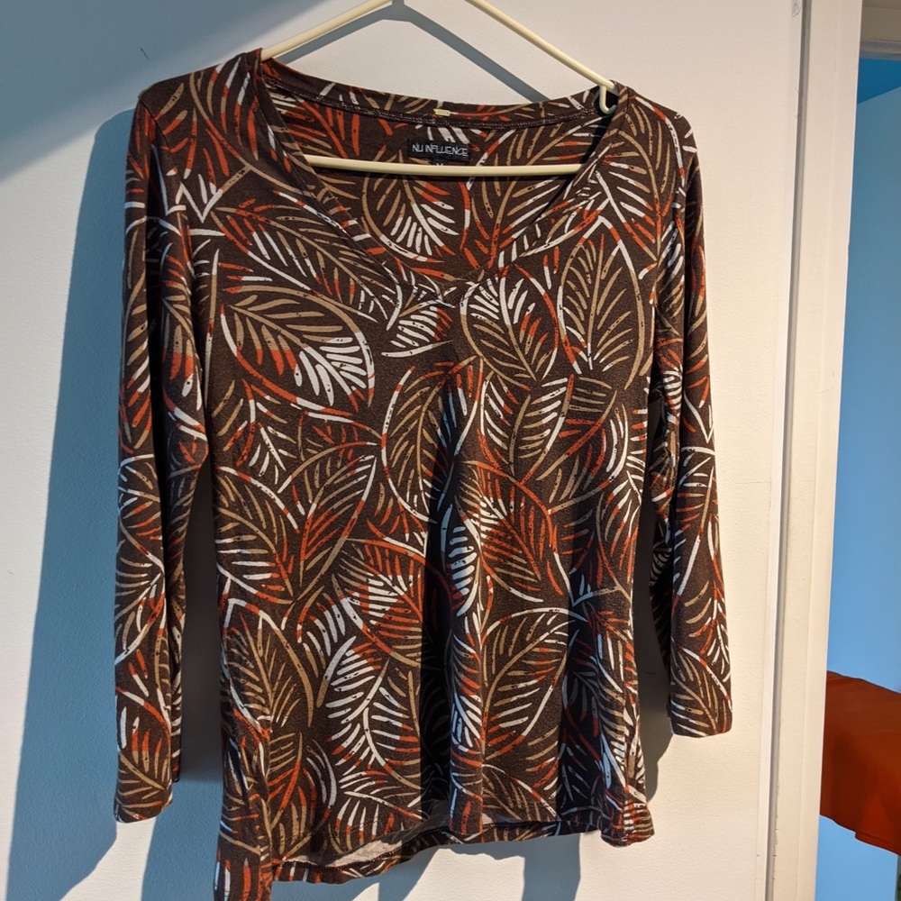 Nu influence shirt size medium